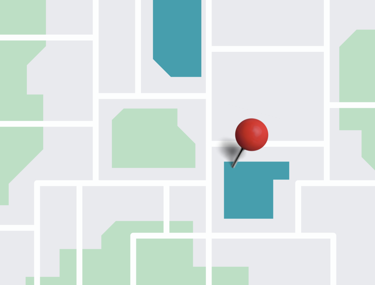Primary Care 1 pin point on a map